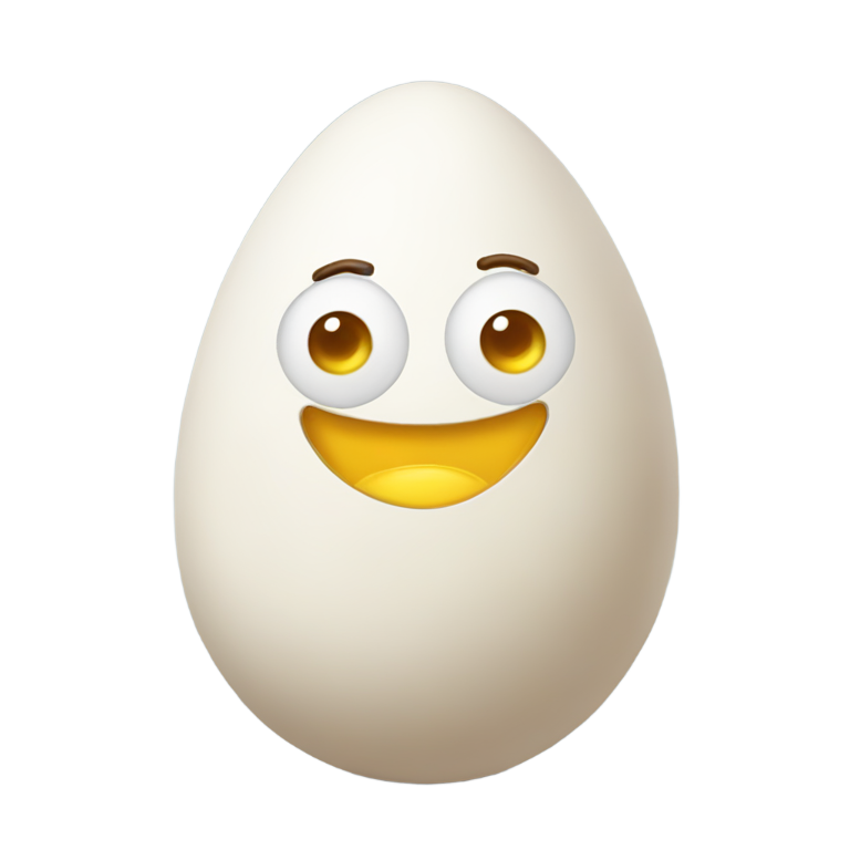 genmoji: humpty dumpty egg