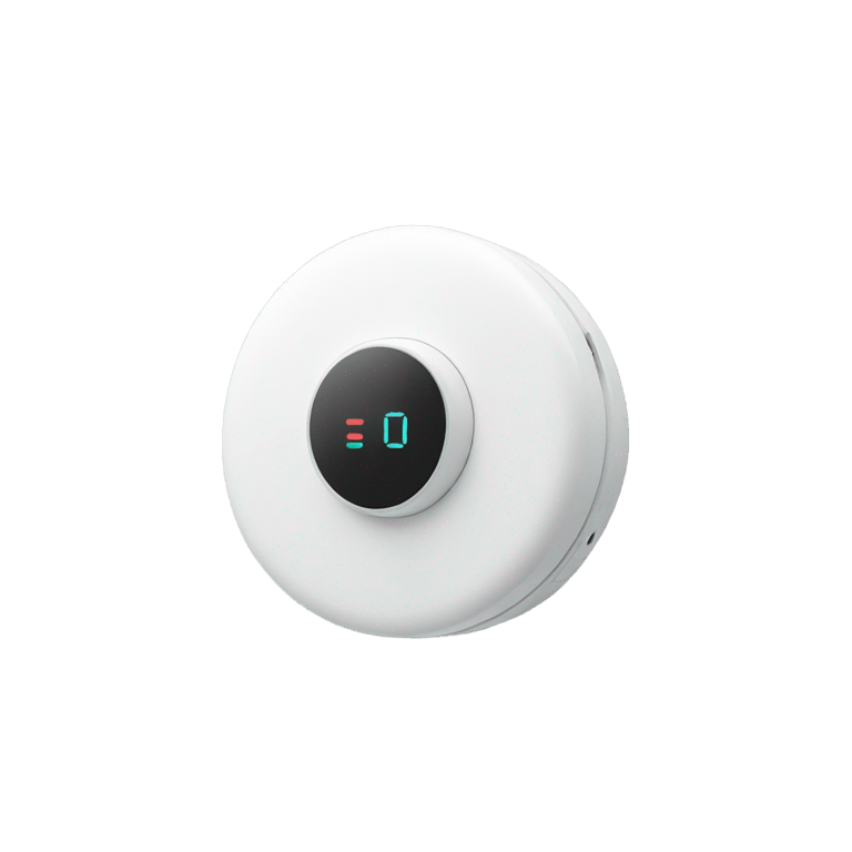 絵文字：smart home temperature sensor
