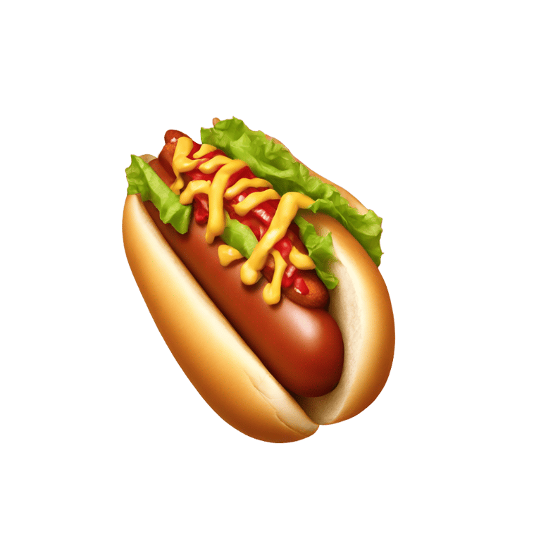genmoji : Hot-dog au chili