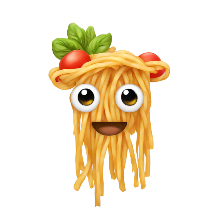 絵文字：チキンスパゲッティ