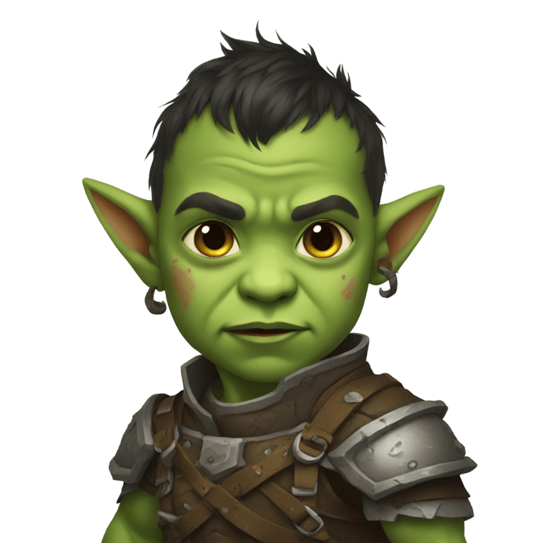 genmoji: Baby orc