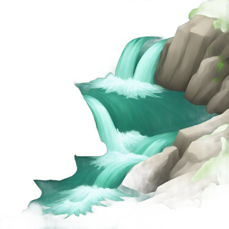 絵文字：激流