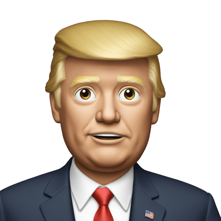 genmoji：逼真的唐纳德·特朗普