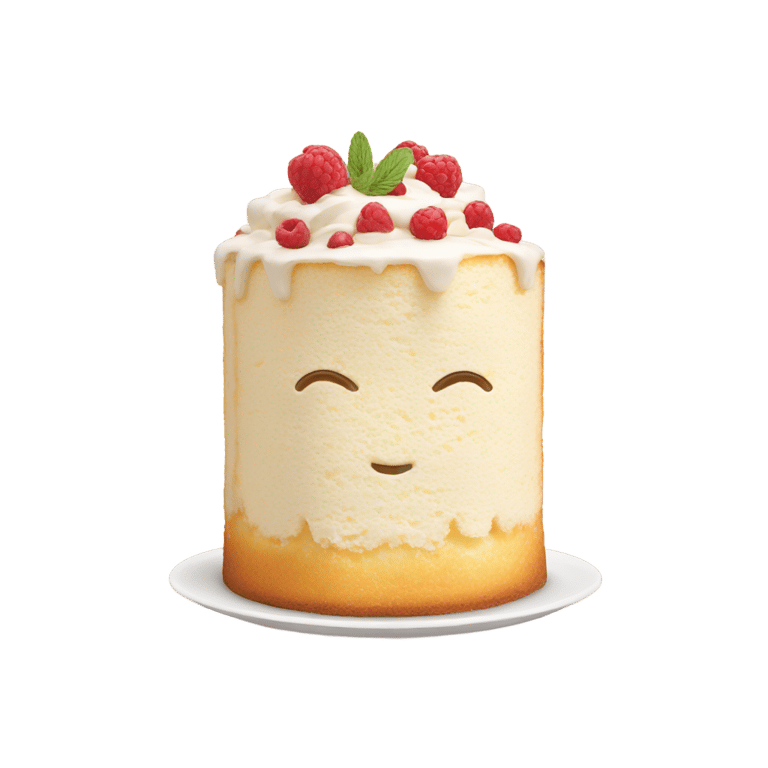 genmoji：天使蛋糕