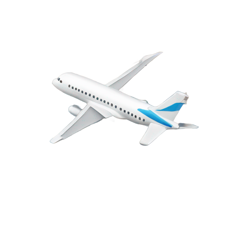 genmoji: Plane flying into building