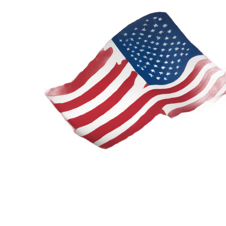 絵文字：アメリカ国旗の絵文字