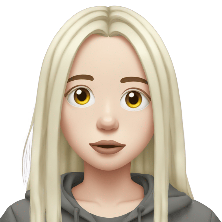 genmoji : Billie Eilish