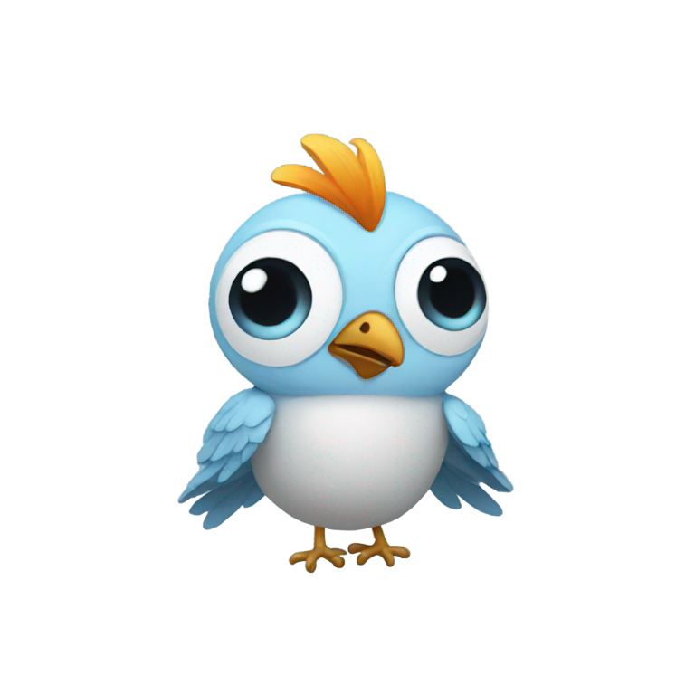 genmoji : Tête d'oiseau