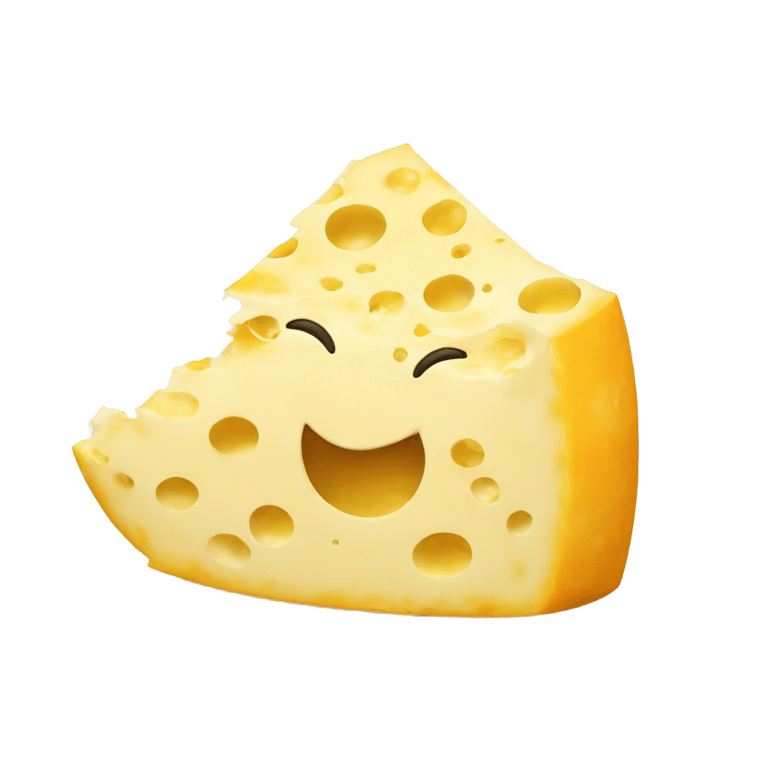 genmoji: Moon Made of Cheese