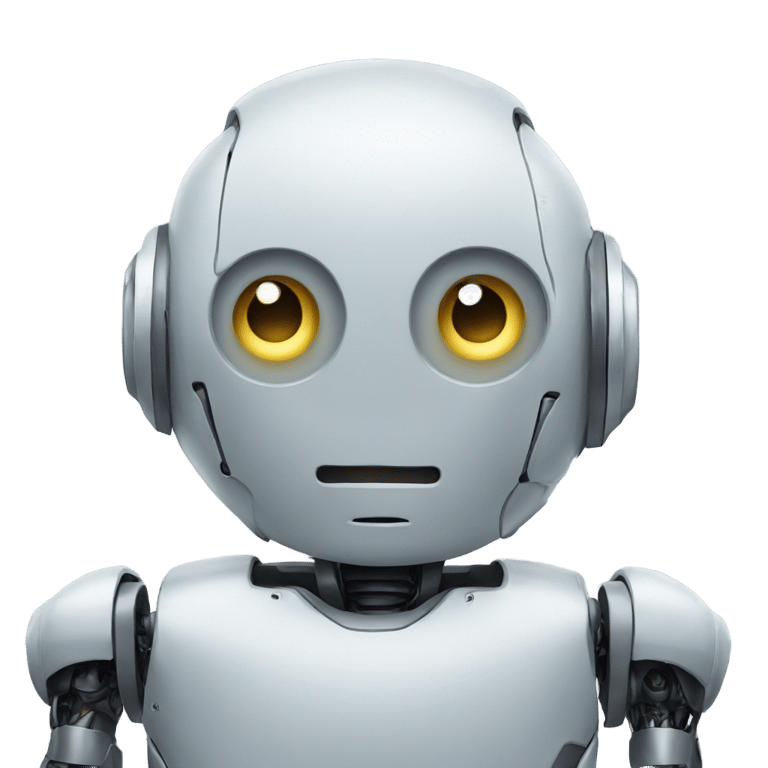 genmoji : Robot that is always sad