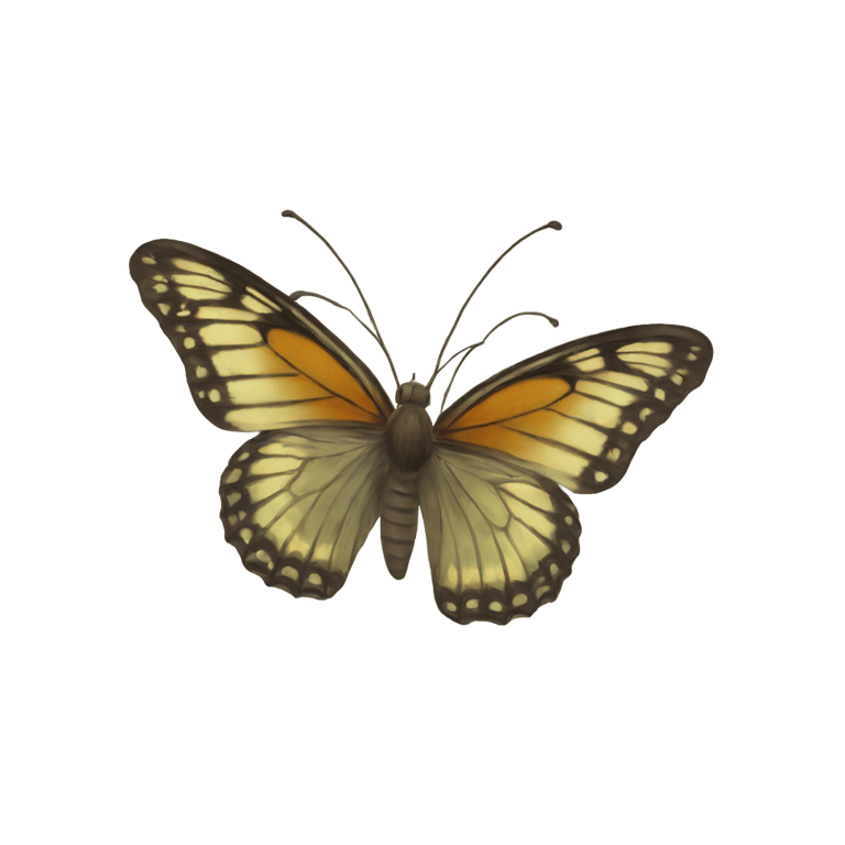 絵文字：Butterfly + Antenna