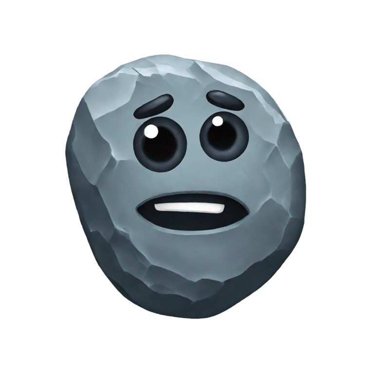 絵文字：a rock with stds