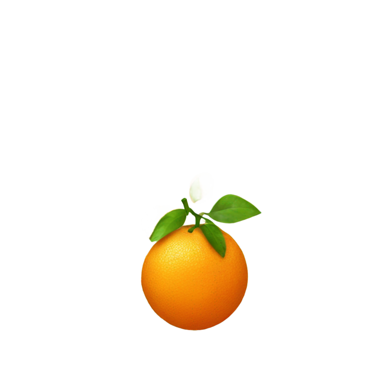 genmoji：橙子