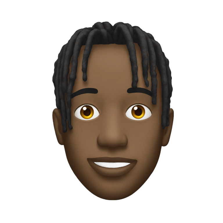絵文字：travis Scott face