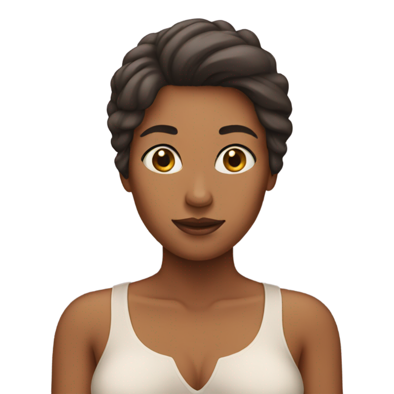 genmoji：无衣女子