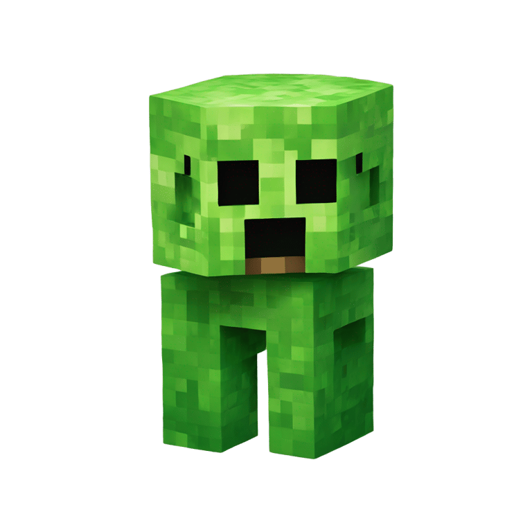 genmoji : Minecraft Creeper