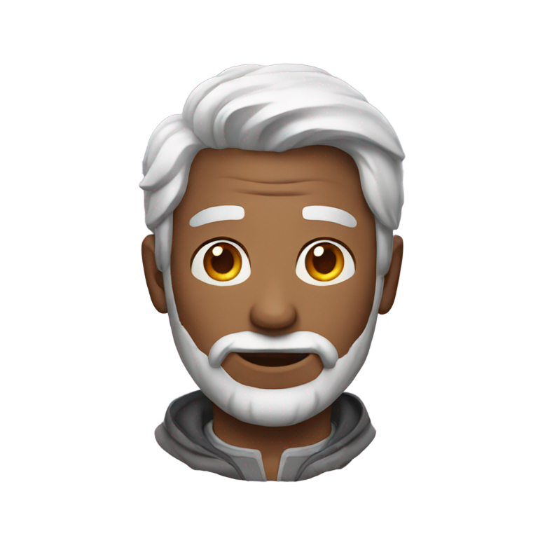 genmoji: a man with a gem