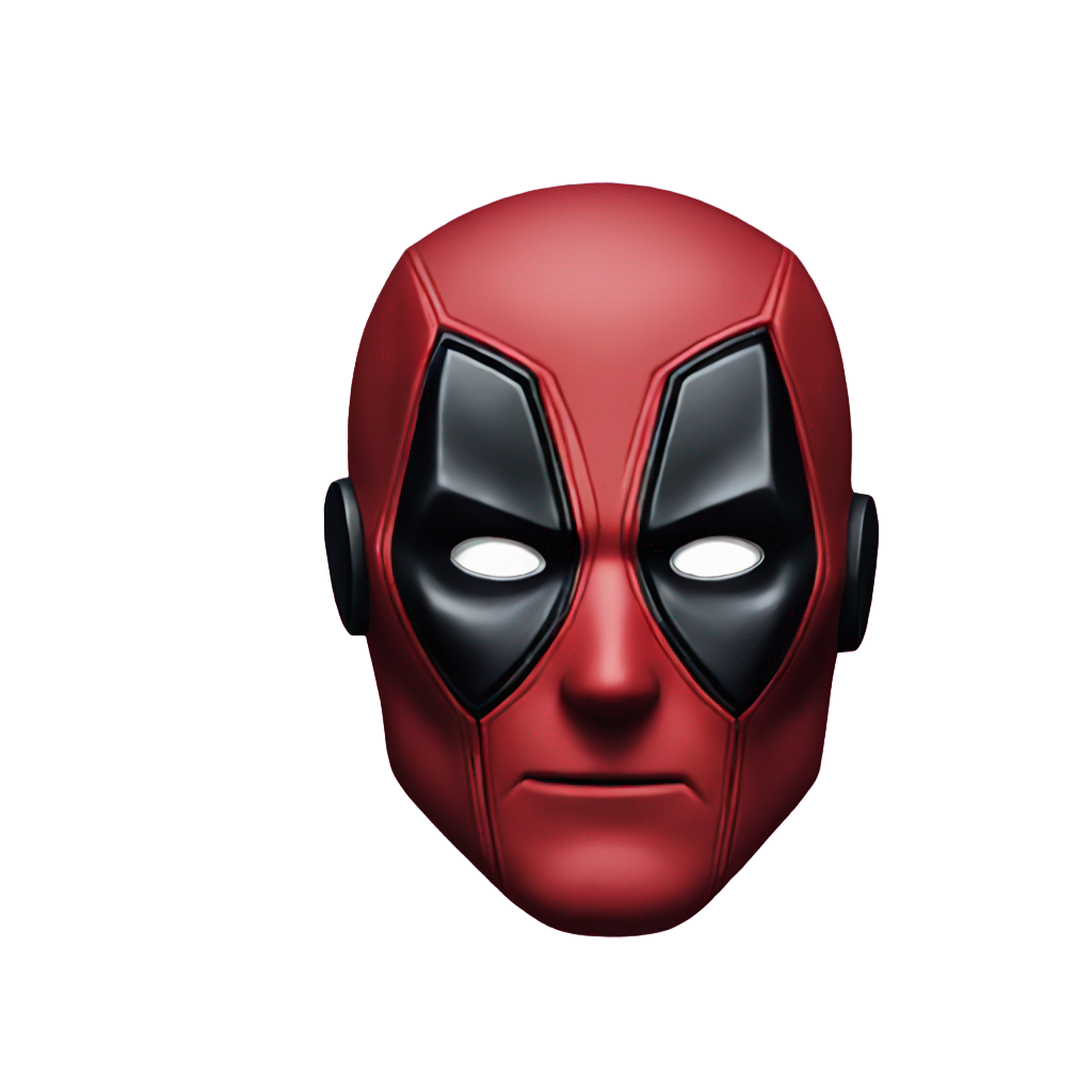 絵文字：deadpool portrait