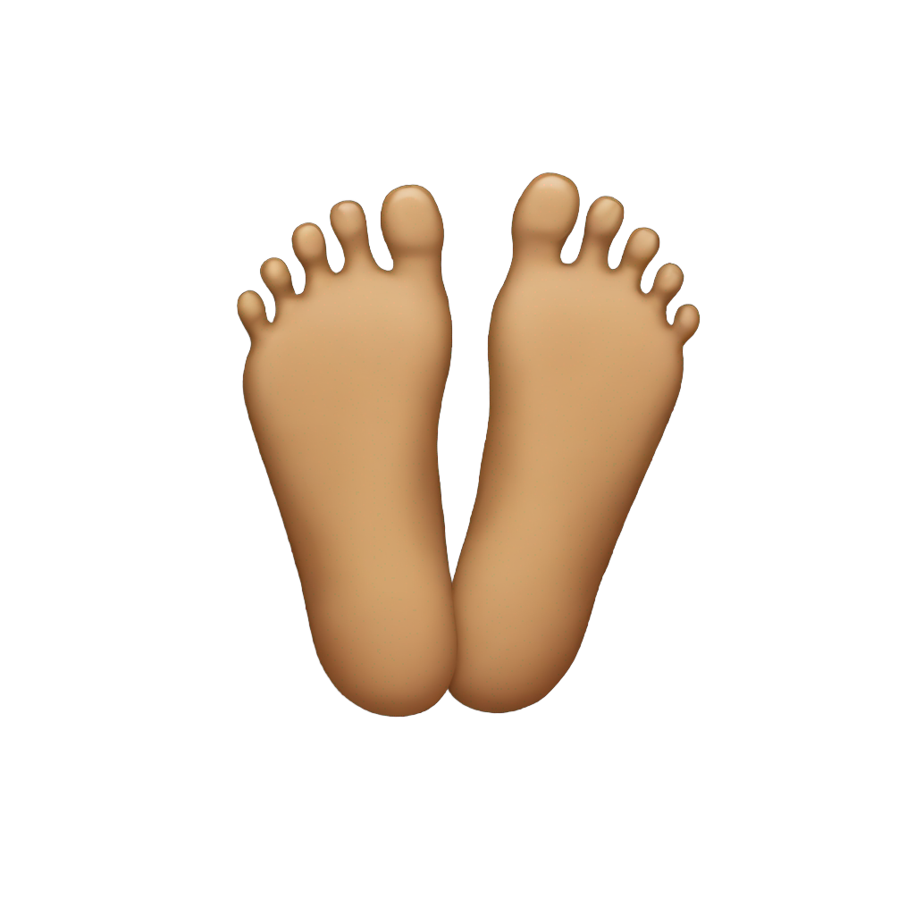 genmoji: dirt feet