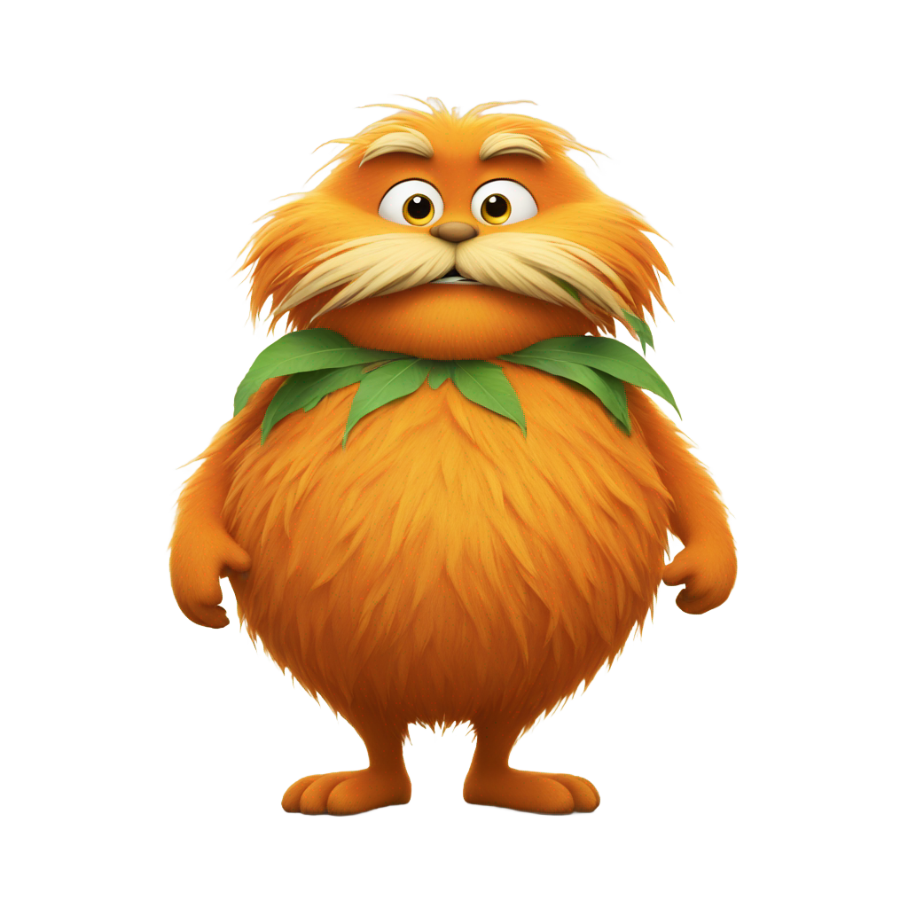 genmoji: Fat Lorax