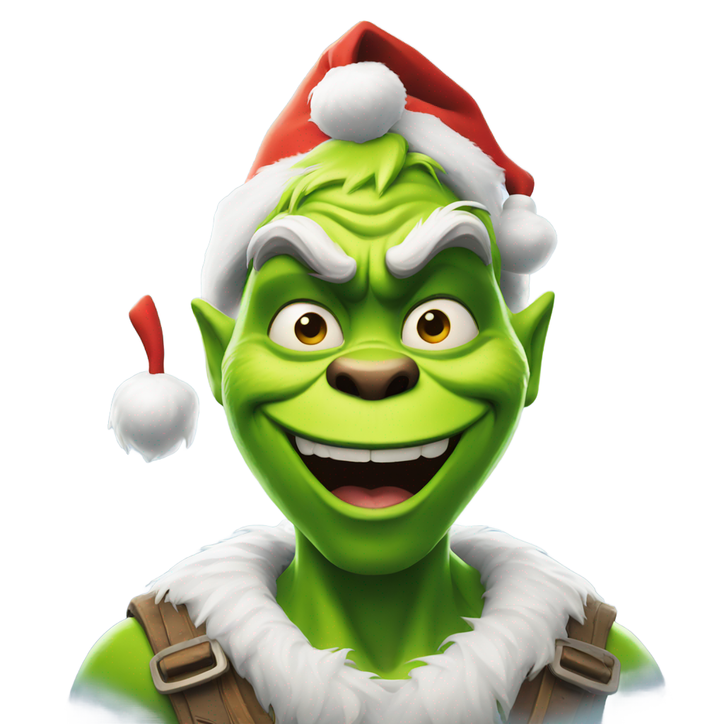 絵文字：Fortnite grinch