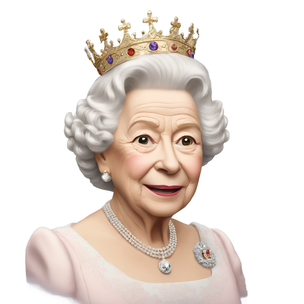 絵文字：HRM Queen Elizabeth