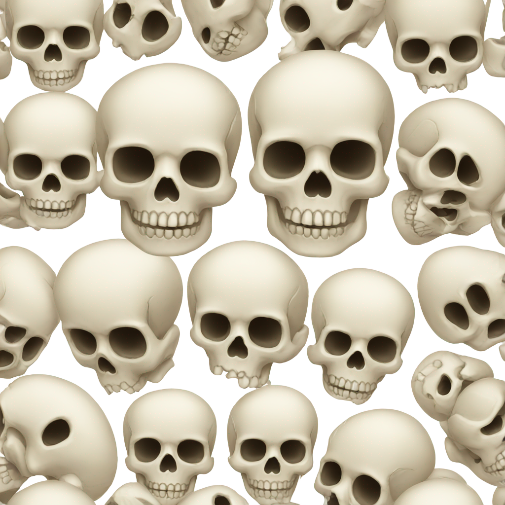 genmoji: Iphone skull emoji