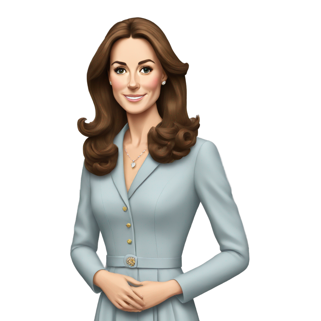 genmoji: Kate Middleton