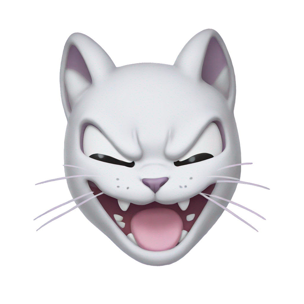 genmoji: Mewing mewtwo