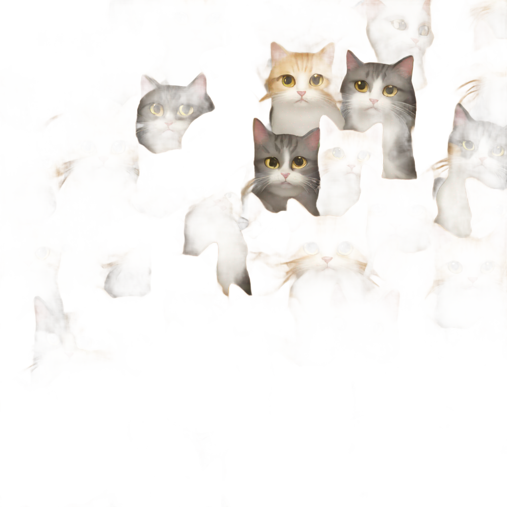 絵文字：Millions of cats