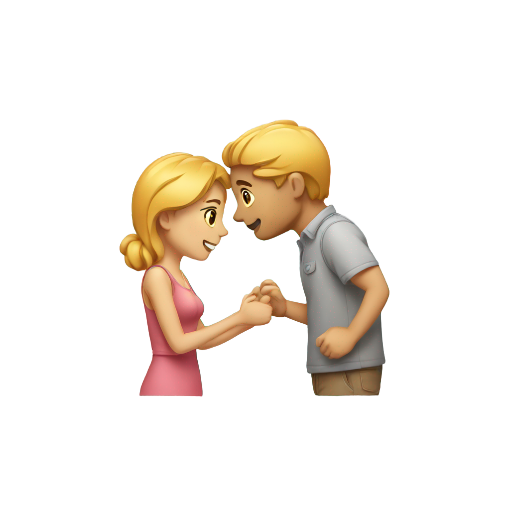 genmoji: Playful or casual love, flirtation