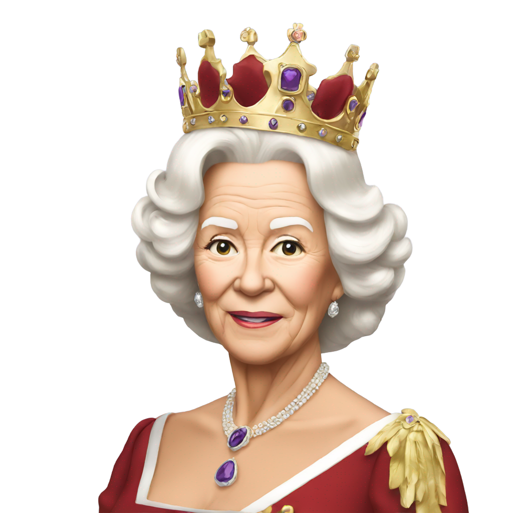 genmoji: Queen Camilla