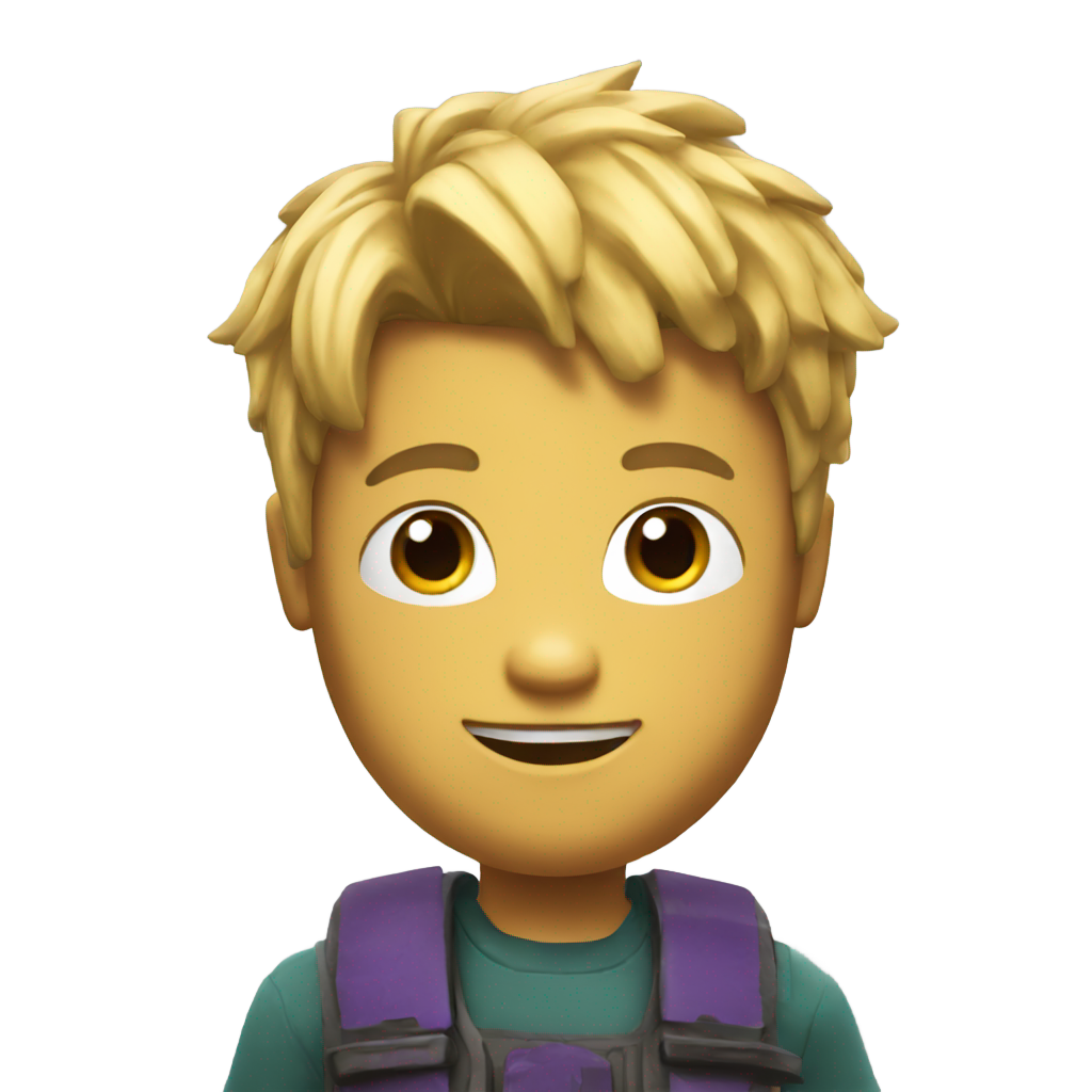 genmoji: Roblox character