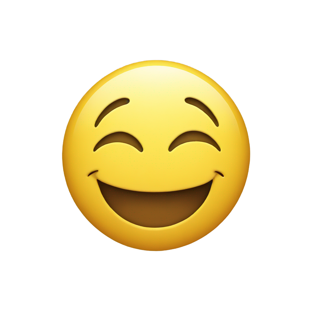 絵文字：smiley that is high