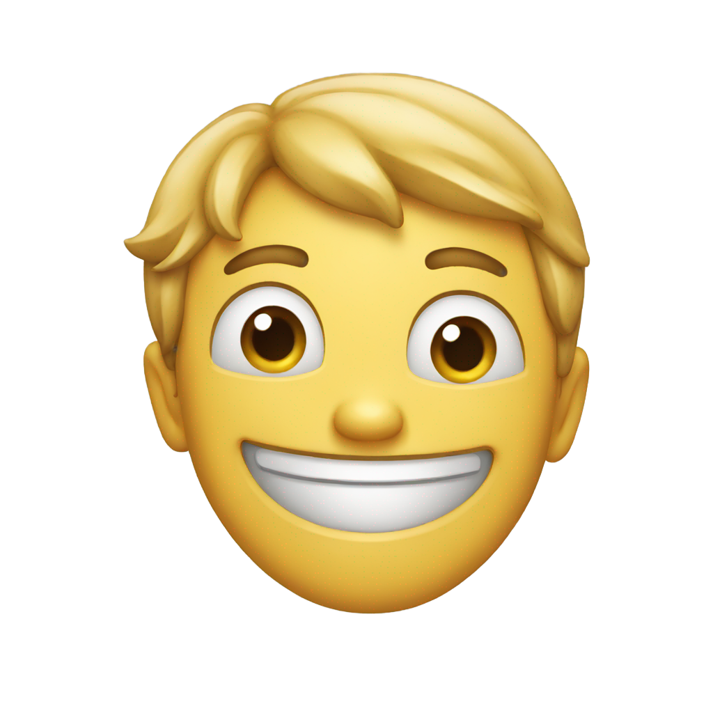 genmoji: Smiling emoji