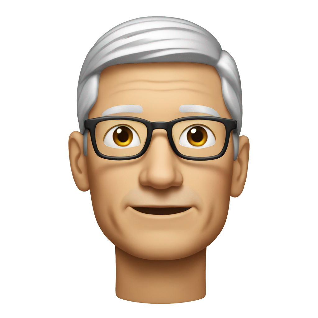 genmoji: tim cook