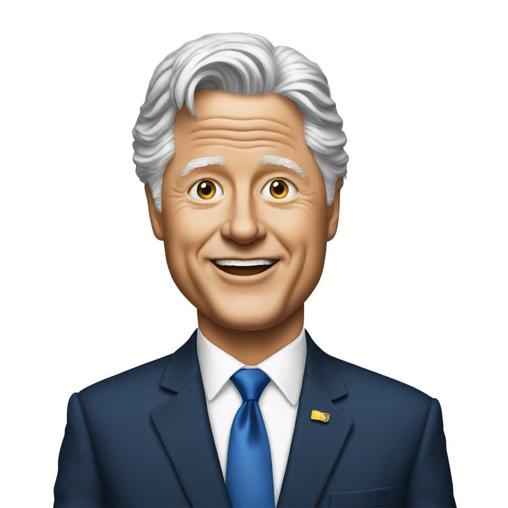 絵文字：william clinton